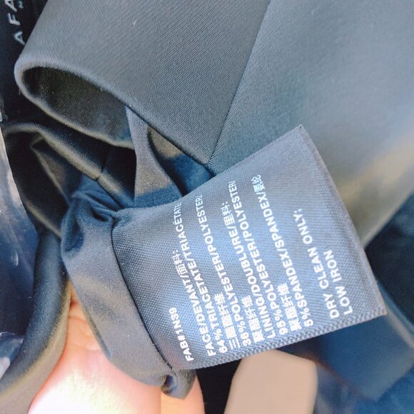 NWT Lafayette 148 New York Black Double-Breasted Blazer Jacket 18 - Picture 7 of 7